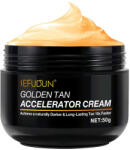 SEFUDUN Crema Acceleratoare pentru Bronz de 10 ori mai rapid, Efect Intensificator, Ingrediente 100% Naturale, Sefudun