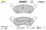VALEO set placute frana, frana disc VALEO ESSENTIAL 302057 (302057)