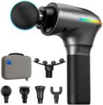 Suporto Pistol Masaj Premium SUPORTO F3 Neon, Aparat de masaj profesional cu percutii pentru Relaxare și Tonifiere, Circulatie, Anticelulitic, Ameliorarea Durerilor Musculare, Baterie 4000 Mah 3h+, Amplitudin Aparat de masaj