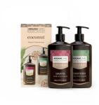 Arganicare Set Sampon & Balsam cu Ulei de Cocos si Ulei de Argan pentru par tern foarte uscat sau frizzy, 2x400ml, Arganicare