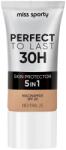 Miss Sporty Fond de ten Perfect To Last 30H 25 Neutral, 22ml, Miss Sporty