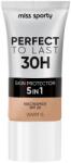 Miss Sporty Fond de ten Perfect To Last 30H 15 Warm, 22ml, Miss Sporty