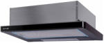 Arielli Hota incorporabila Arielli ATH-465BL, Iluminare LED, 2 motoare, 2 viteze, 300 mc/h, 140 W, 60 cm, Clasa D, Neagra (ATH-465BL) Hota
