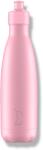 Chilly's termosz üveg - pasztell rózsaszín - sport 500ml, Eredeti kiadás