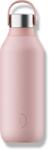 Chilly's termosz üveg - lágy rózsaszín 500ml, Series 2 edition