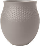 Villeroy & Boch Gyöngyváza nagy Manufacture Collier taupe, m. 16, 6 cm - Villeroy & Boch