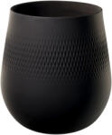Villeroy & Boch Carré váza, nagy, Gyártás Collier noir kollekció - Villeroy & Boch