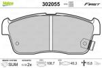 VALEO set placute frana, frana disc VALEO ESSENTIAL 302055 (302055)