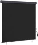 vidaXL Ролетна щора Антрацит 180 x 250 cm Текстил и Алуминий (362084)