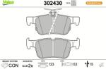 VALEO set placute frana, frana disc VALEO ESSENTIAL 302430 (302430)