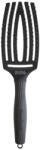 Olivia Garden Fingerbrush Care Ionic Double Bristles Medium Black