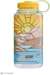 Nalgene Wide Mouth kulacs, 1 l, clear stained glass river