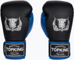 Top King Mănuși de box Top King Reborn Boxing Semi Leather black/blue