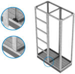 ELMARK Dbt- Vertical Splitting Set For Height 200Cm