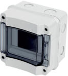 ELMARK Elm-Hk18 Műanyag Falon Kívüli Elosztódoboz 18 Modulos, Ip55