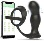 Guilty Toys Stimulator Prostata Anal Play, Bluetooth Control, Free App, Silicon, USB, Negru, 12 cm, Guilty Toys