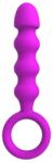 Passion Labs Dop Anal cu Inel Anal Plug Large, Silicon, Mov, 14.5 cm, Passion Labs, Mystery