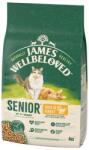 James Wellbeloved Senior 4 kg pulykában gazdag száraz teljes értékű eledel idősebb macskáknak >7 éves korban