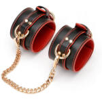 SuperLove Premium Handcuffs Black-Red