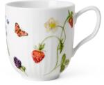 Kähler Bögre HAMMERSHOI SUMMER - SUMMER BERRIES 330 ml, fehér, porcelán, Kähler (KHL692622)