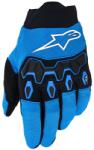 Alpinestars Mănuși de motocicletă Alpinestars Full Bore V2 pentru tineri/copii, albastru-negru (AIM175-0057)