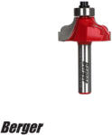Berger 031402-0476 kettős rádiusz profilmaró vezetőcsapággyal, keményfém lapkás, S8 - D32×H14, 2 /R3, 96 mm (031402-0476)