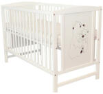  Bajka fehér 60*120 cm kiságy - Ölelő macik