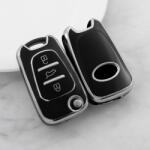  Kia 3 gombos bicskakulcs TPU tok fekete ezüst (THY002EFK)