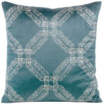 Takoy Bársony díszpárnahuzat BLINK 30 ezüst mintával