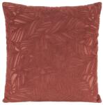 Takoy Bársony díszpárnahuzat OCTAVIA jacquard botanikai mintával