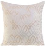 Takoy Boho stílusú bársony díszpárnahuzat ARETA ezüst-arany mintával