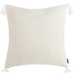 Takoy TERRA COLLECTION Jacquard díszpárnahuzat SEVILLE aranyszállal és dekoratív bojtokkal díszítve