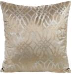 Takoy Bársony díszpárnahuzat ARETA boho stílusú ezüst-arany mintával -HF-390159