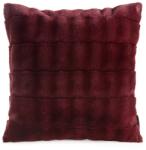 Takoy Puha szőrmés díszpárnahuzat RABID finom csíkokkal