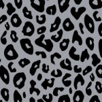 Takoy French terry Takoy 150cm leopard MAXI gri