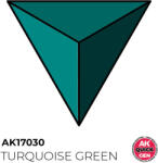 AK Interactive TURQUOISE GREEN 18 ml - QUICK GEN (AK17030)