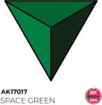 AK Interactive SPACE GREEN 18 ml - QUICK GEN (AK17017)
