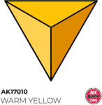AK Interactive WARM YELLOW 18 ml - QUICK GEN (AK17010)