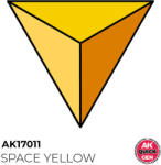 AK Interactive SPACE YELLOW 18 ml - QUICK GEN (AK17011)