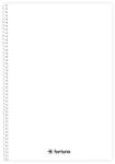 Fortuna Spirálfüzet vonalas FORTUNA Monocolor A/4 70 lapos fehér