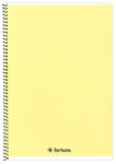 Fortuna Spirálfüzet vonalas FORTUNA Monocolor A/5 70 lapos pasztell sárga
