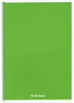 Fortuna Spirálfüzet vonalas FORTUNA Monocolor A/4 70 lapos zöld