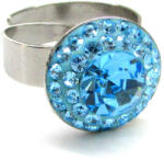 APHRODITÉ gyűrű - állítható méretű (aquamarine) (20230818)