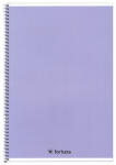 Fortuna Spirálfüzet vonalas FORTUNA Monocolor A/5 70 lapos pasztell lila