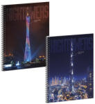 Ars Una Spirálfüzet sima ARS UNA Hightower A/4 60 lapos