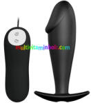 Pretty Love Vibrating Anal Stimulation Plug 2, 3 cm átmérőjű, vibrátoros záróizom tágító