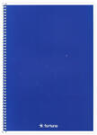 Fortuna Spirálfüzet vonalas FORTUNA Monocolor A/4 70 lapos sötétkék