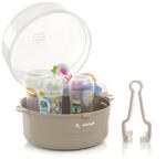Jané Sterilizator microunde, Jane, Capacitate 6 biberoane, BPA Free, 16.5 cm x 20 cm (8420421038789) Sterilizator electronic