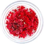 INGINAILS Világospiros szárított virágok