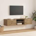 vidaXL Дървен шкаф 150 x 39 x 30 см Дъб Инженерна дървесина (880240)